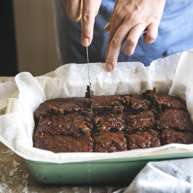 Homemade Brownies Food Photography Recipe Idea